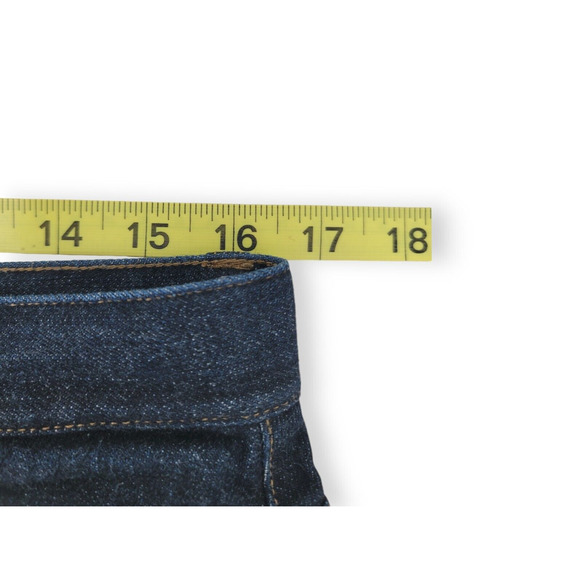 Lauren Ralph Lauren‎ Womens Jeans 10 High Rise Straight Leg Dark Wash Cropped - Picture 4 of 4